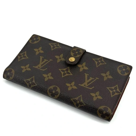 Louis Vuitton Vintage French Purse Long Wallet Kiss Lock - Picture 13 of 16